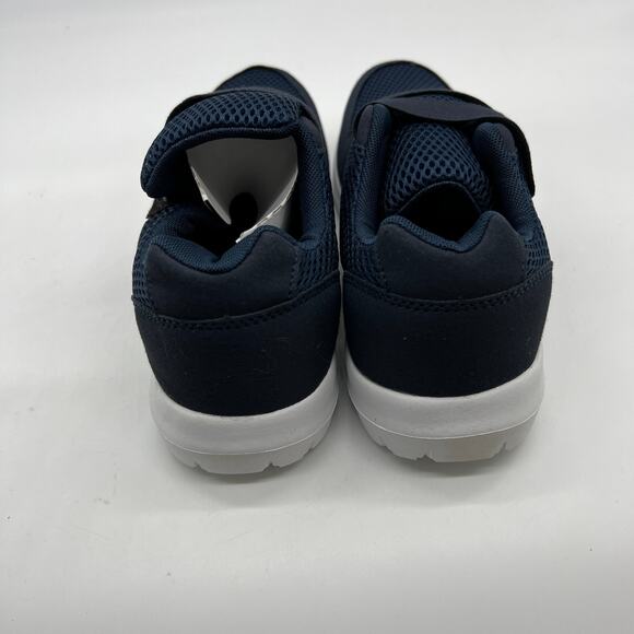 Womens Shoes Flat Slip On Closed Toe Snecker Blue Navy Size 8US - Picture 3 of 10